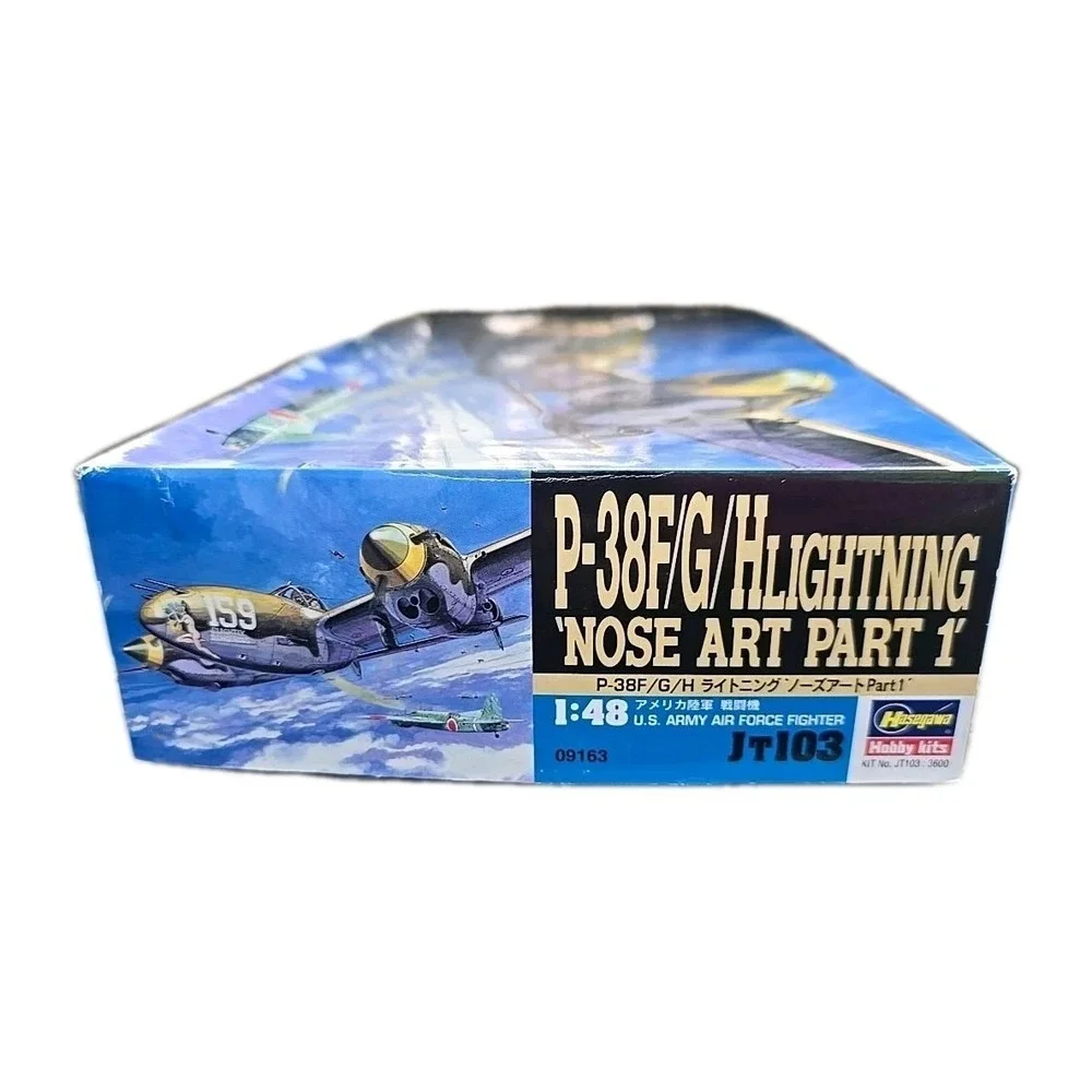 Hasegawa 1/48 P-38F/G/H Lightning 'Nose‎ Art Part1' Model Kit 09163 Sealed Parts